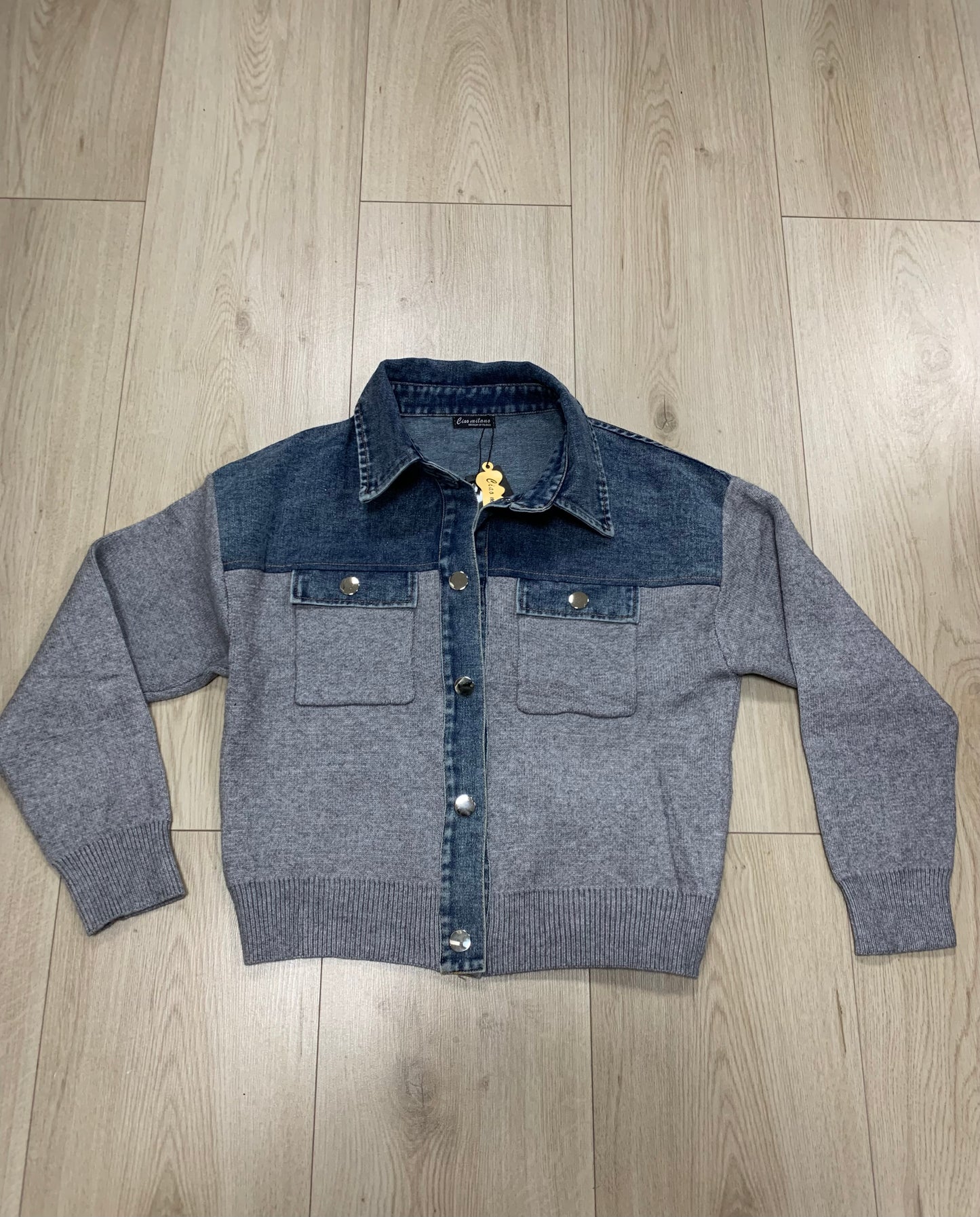 STUNT DENIM JACKET 315 GRIJS
