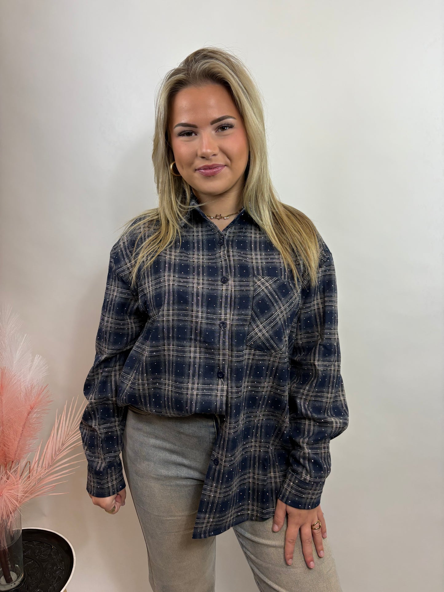 GERUITE DAMES BLOUSE BLAUW 125