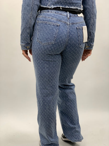 NINA JEANS BLAUW
