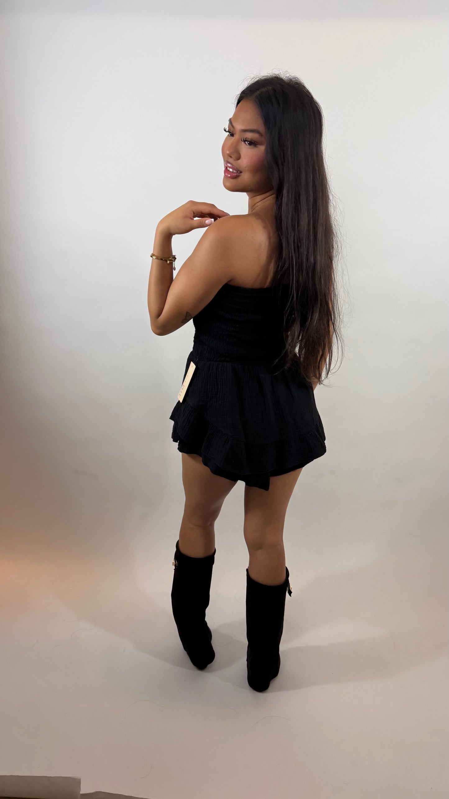 Romy Playsuit Zwart