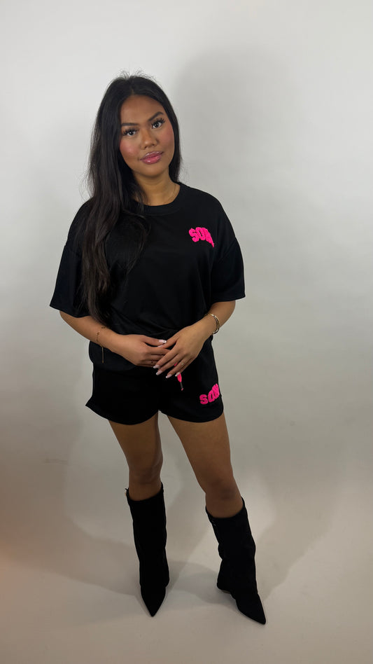 Soho Set Zwart/Roze