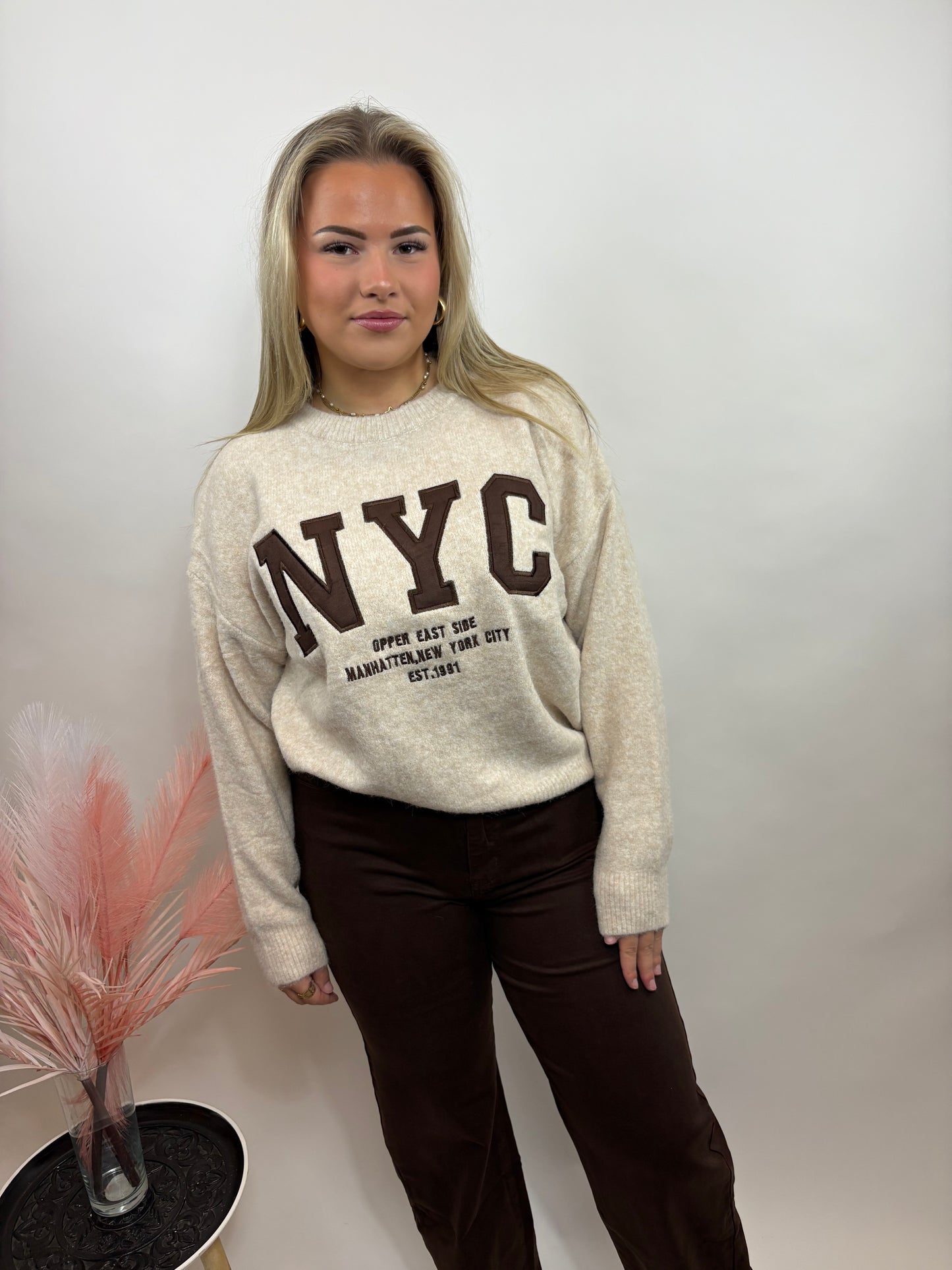 NEW YORK EST 1991 TRUI BEIGE 769