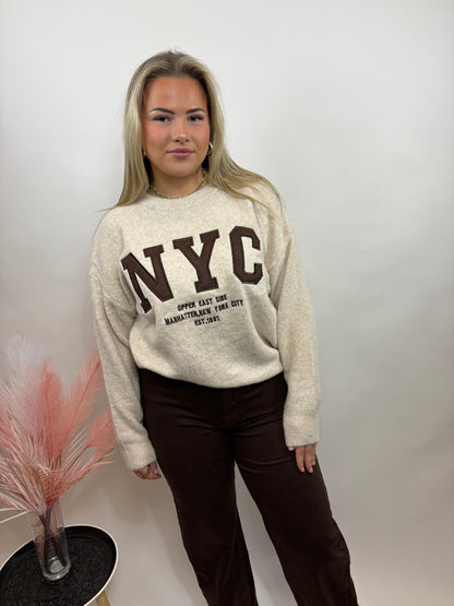 NEW YORK EST 1991 TRUI BEIGE 769
