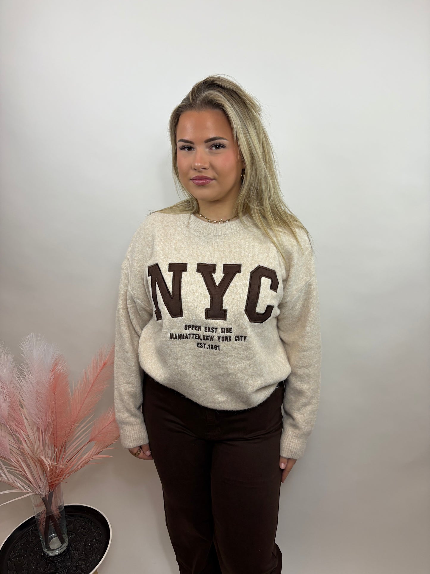 NEW YORK EST 1991 TRUI BEIGE 769