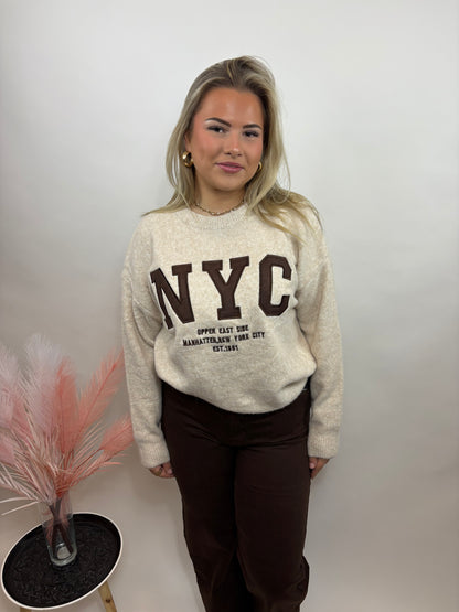 NEW YORK EST 1991 TRUI BEIGE 769