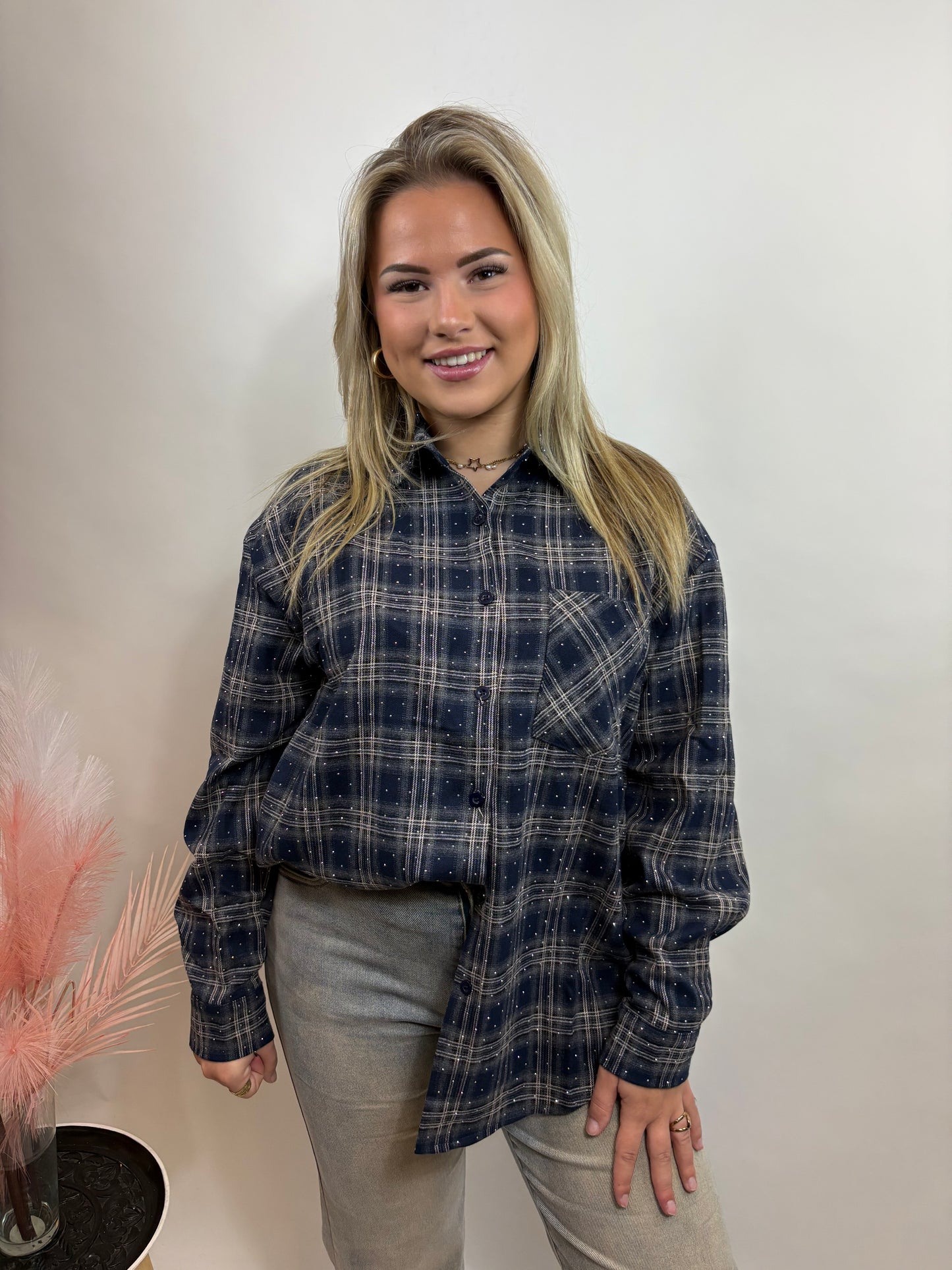 GERUITE DAMES BLOUSE BLAUW 125