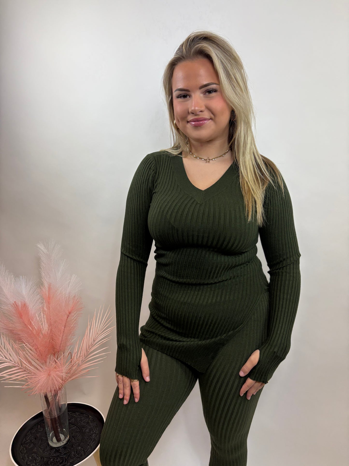 COMFY RIB PAK GROEN 9816