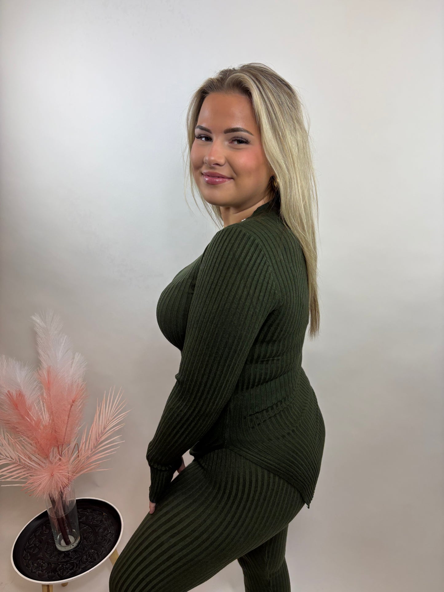 COMFY RIB PAK GROEN 9816