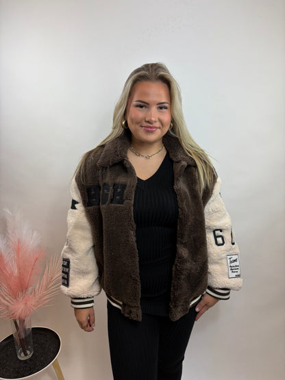 TEDDY BOMBER JAS BRUIN 012