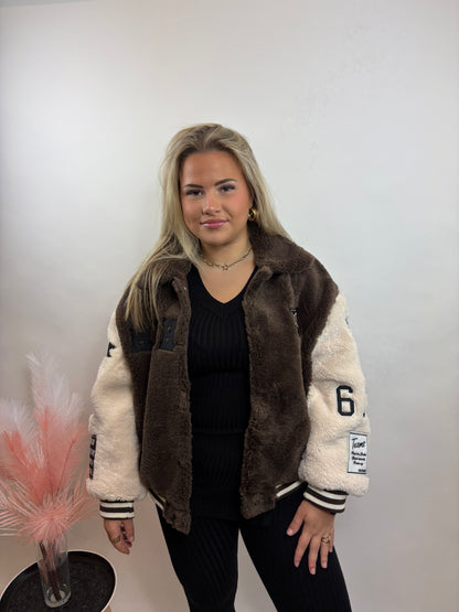 TEDDY BOMBER JAS BRUIN 012