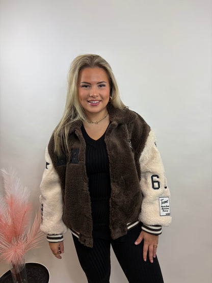 TEDDY BOMBER JAS BRUIN 012