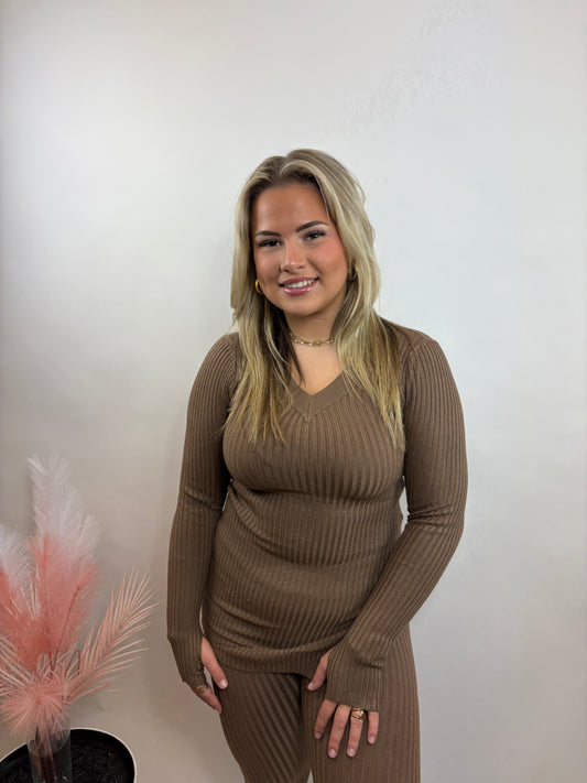 COMFY RIB PAK TAUPE 9816