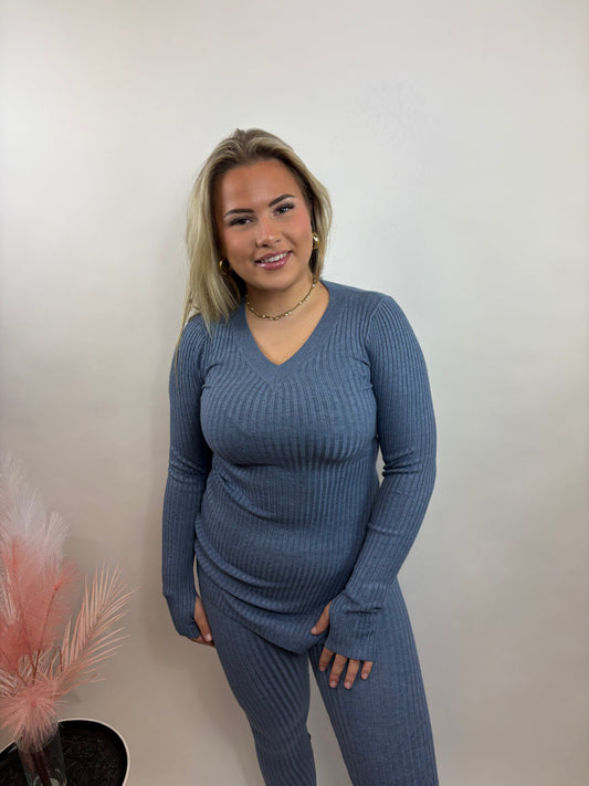 COMFY RIB PAK BLAUW 9816