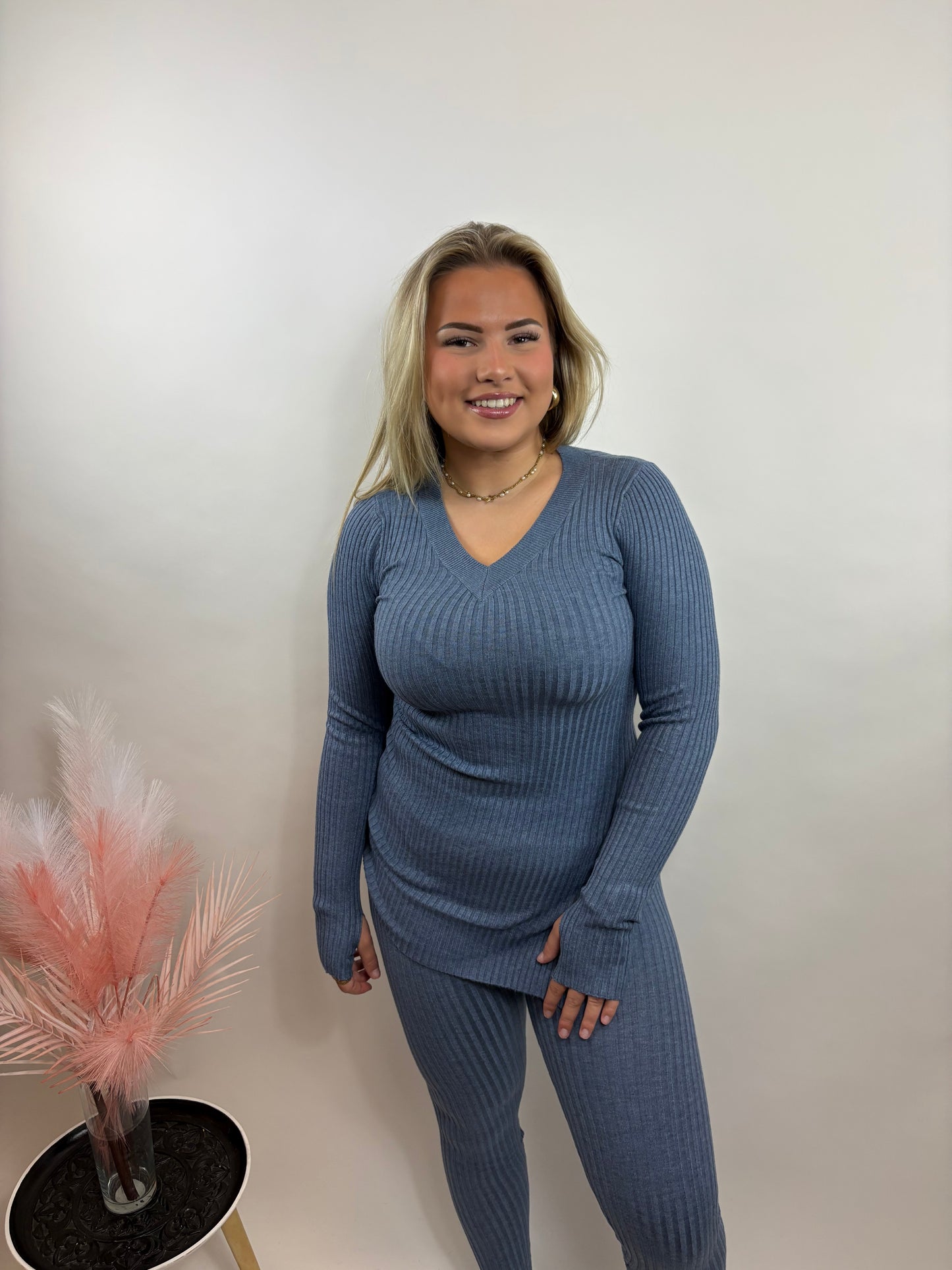 COMFY RIB PAK BLAUW 9816