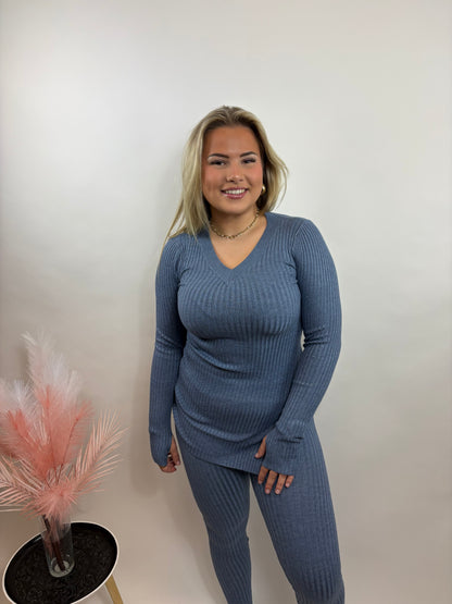 COMFY RIB PAK BLAUW 9816